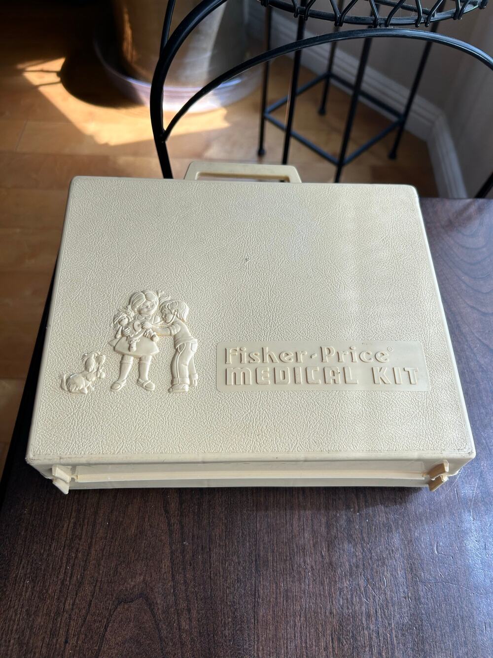Vintage 1977 Fisher-Price Medical Kit carrying case